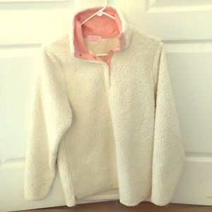 Pink Lily Plush Pullover